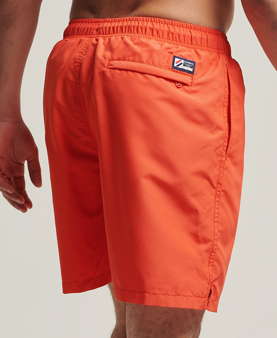 Superdry - CODE APPLQUE 19INCH SWIM SHORT - havana orange - 3