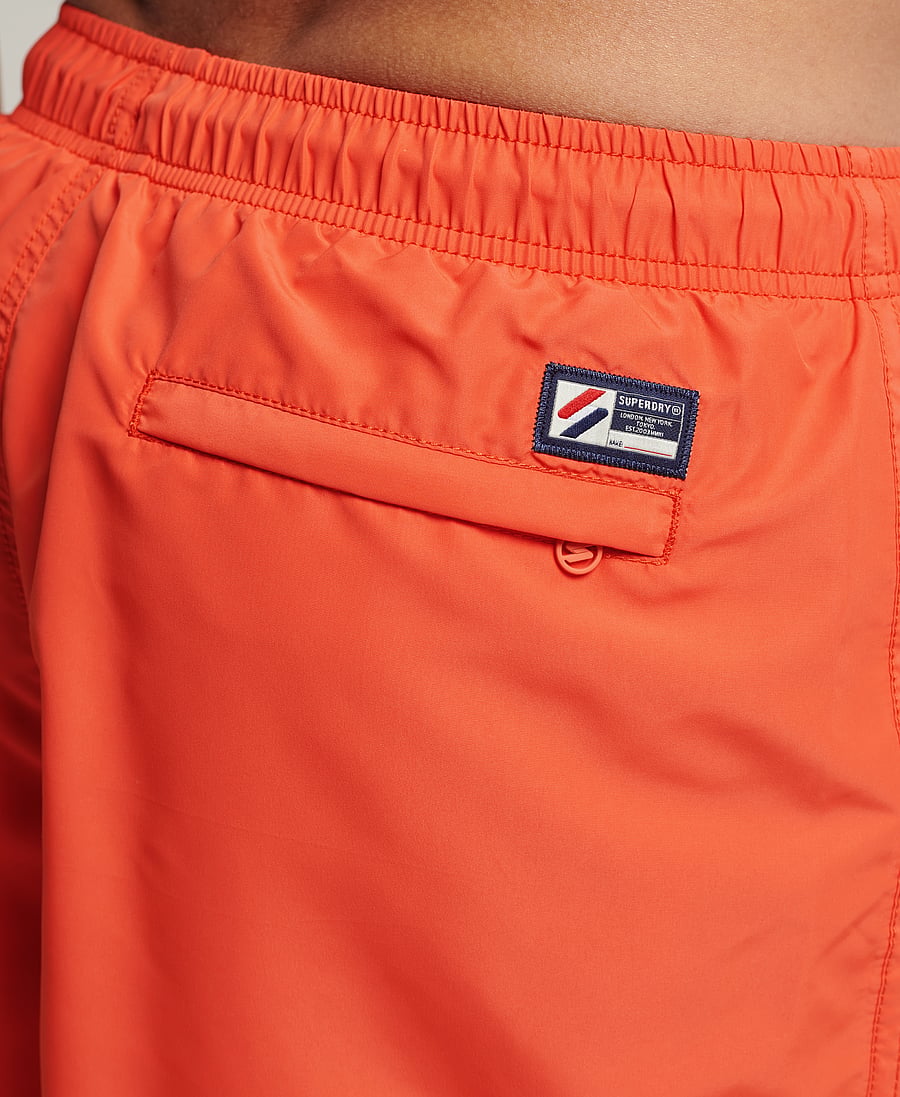 Superdry - CODE APPLQUE 19INCH SWIM SHORT - havana orange - 4