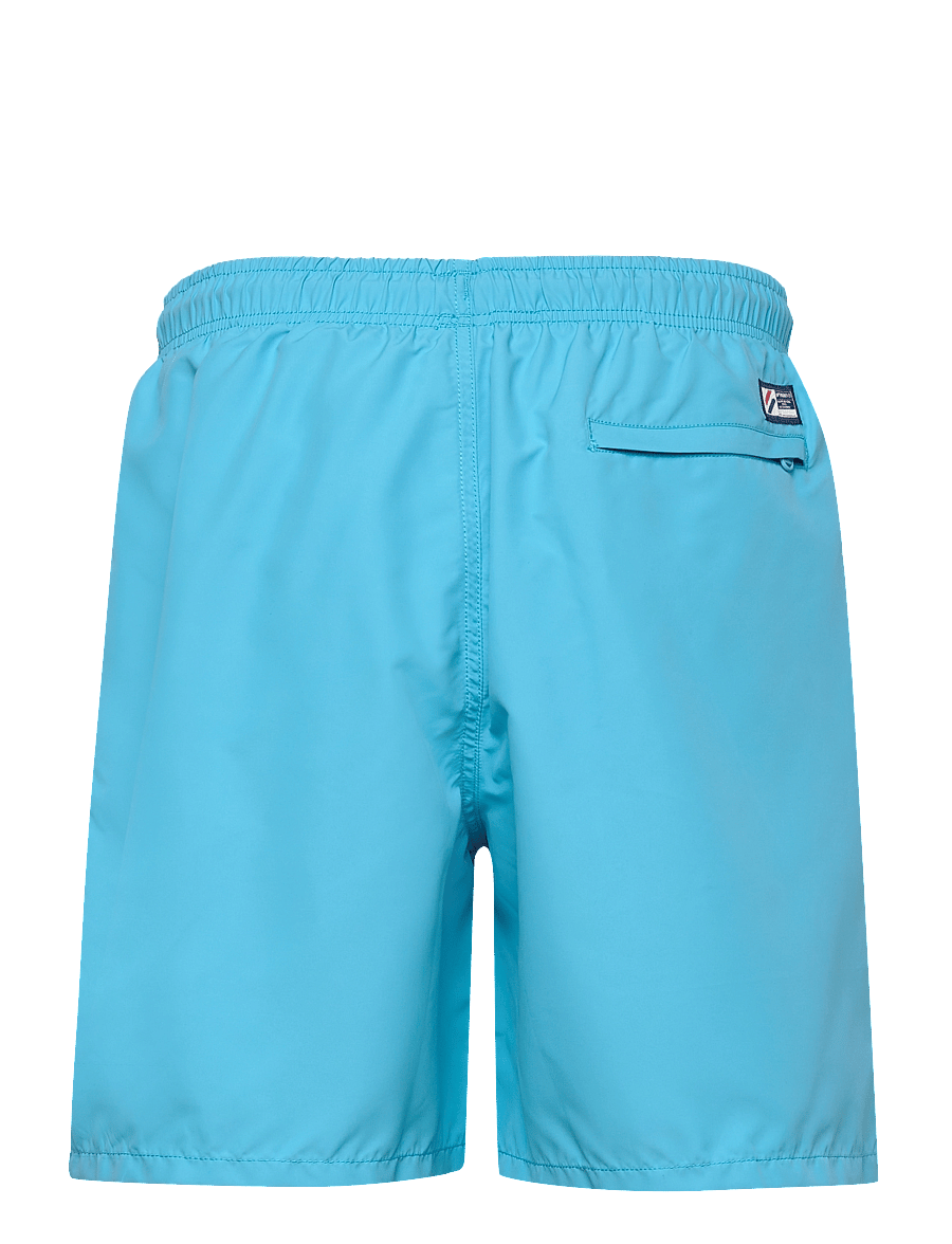 Superdry - CODE APPLQUE 19INCH SWIM SHORT - ocean blue - 1