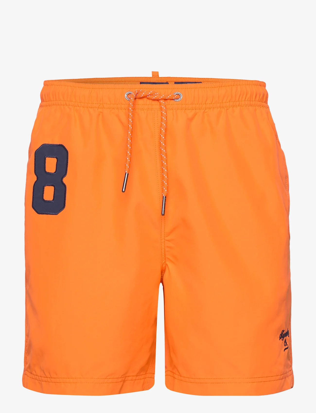 Superdry - VINTAGE POLO SWIMSHORT - shorts - denver orange - 0