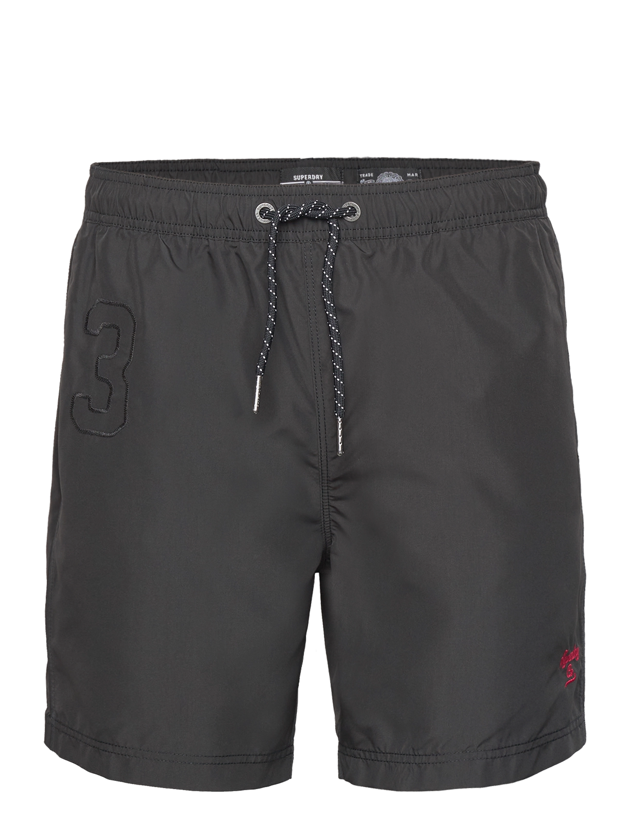 Superdry - VINTAGE POLO SWIMSHORT - jet black - 1