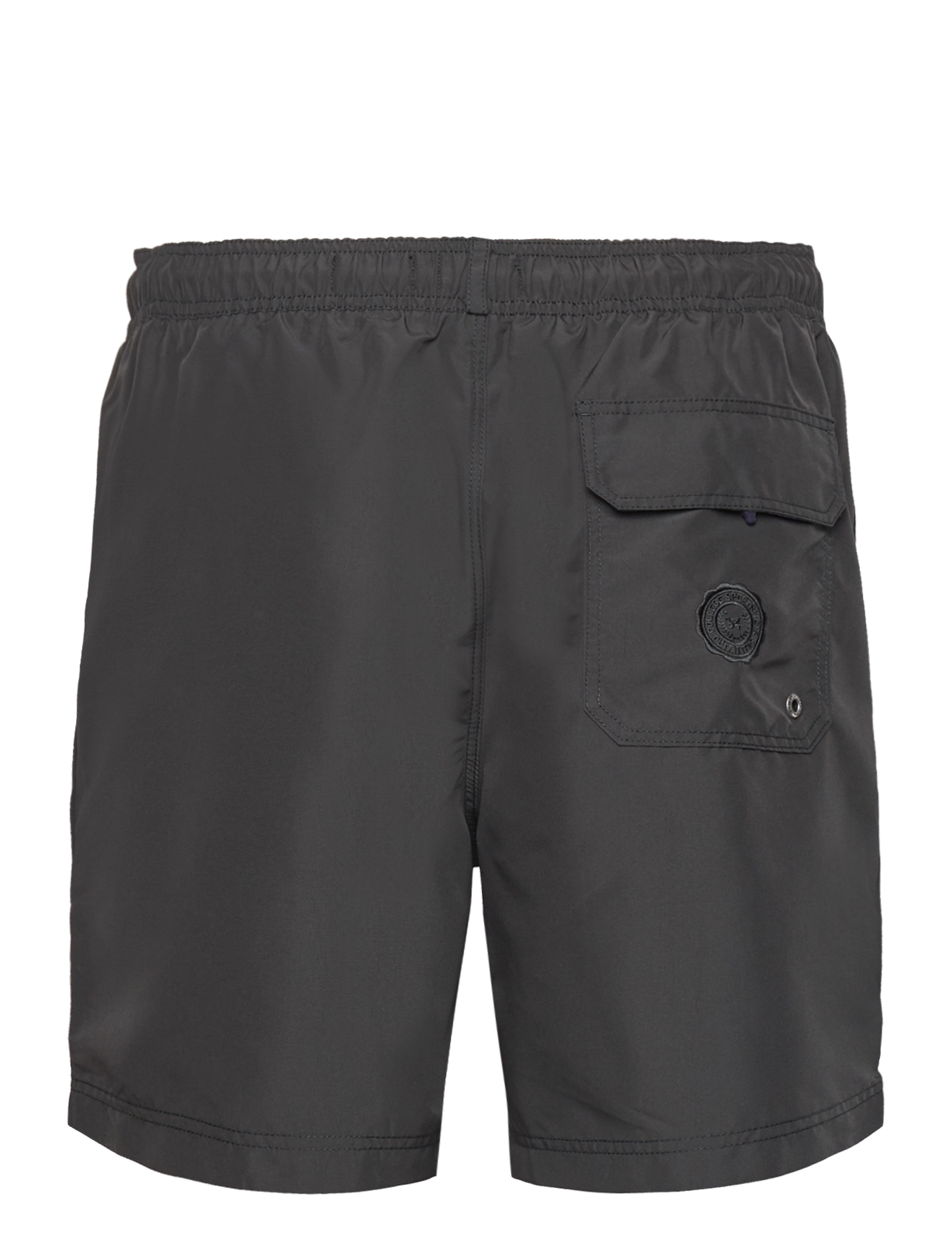 Superdry - VINTAGE POLO SWIMSHORT - jet black - 2