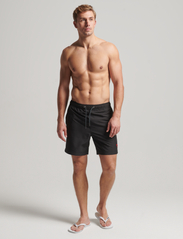 Superdry - VINTAGE POLO SWIMSHORT - swim shorts - jet black - 2