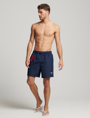 Superdry - VINTAGE POLO SWIMSHORT - swim shorts - richest navy - 2