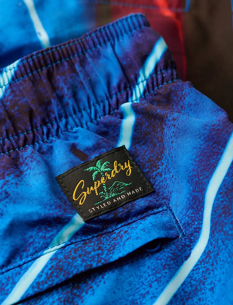 Superdry - PHOTOGRAPHIC 17 SWIM SHORT - swim shorts - neon navy - 5