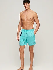Superdry - VINTAGE POLO 17INCH SWIM SHORT - swim shorts - aquamarine blue - 2