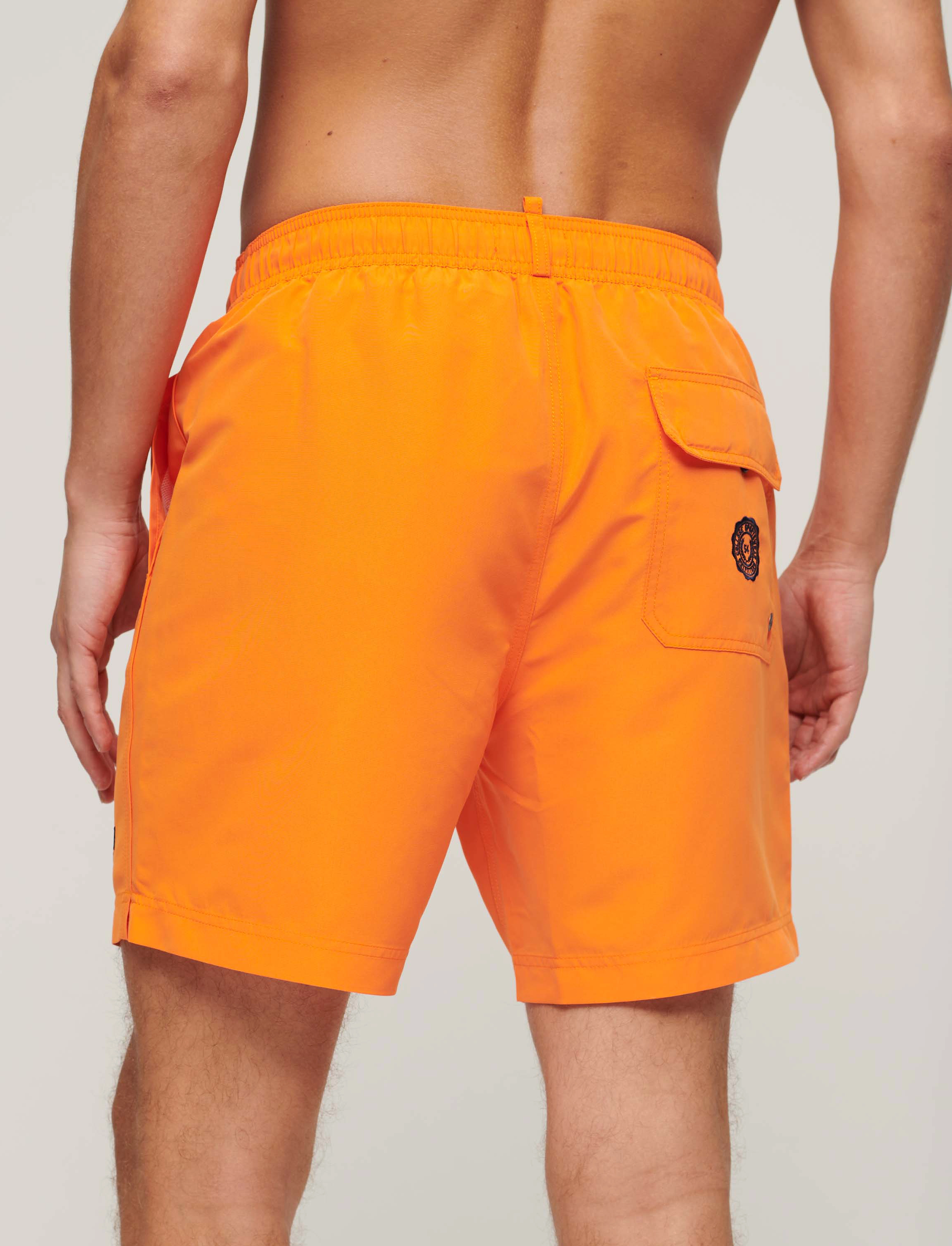 Superdry - VINTAGE POLO 17INCH SWIM SHORT - badbyxor - orange tiger - 3