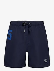 Superdry - VINTAGE POLO 17INCH SWIM SHORT - swim shorts - richest navy - 0