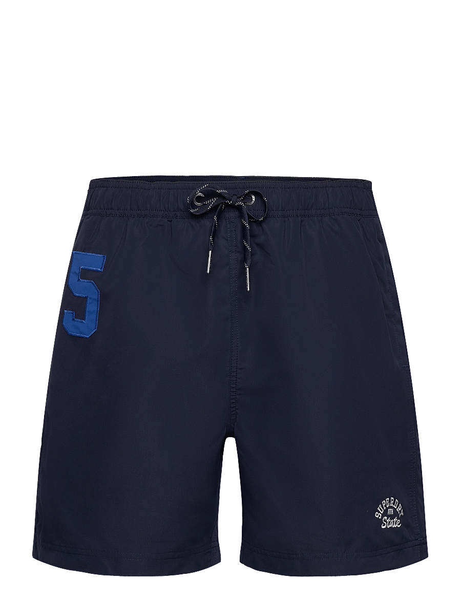 Superdry - VINTAGE POLO 17INCH SWIM SHORT - badeshortser - richest navy - 1