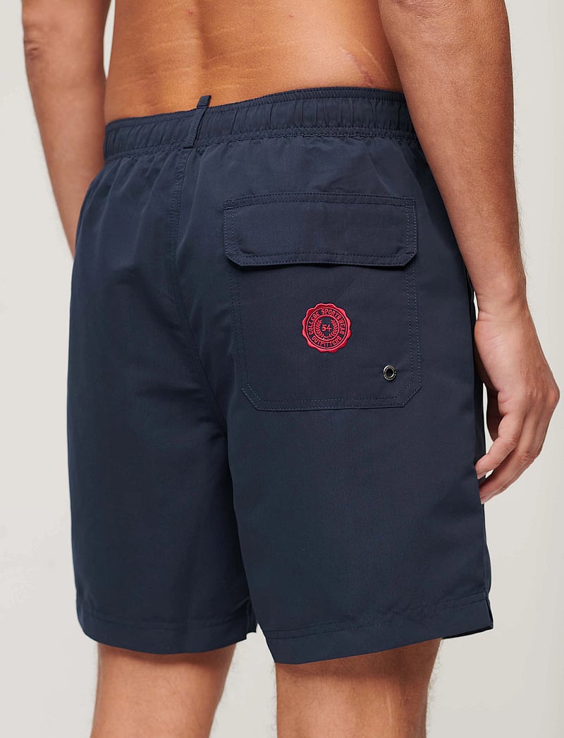 Superdry - VINTAGE POLO 17INCH SWIM SHORT - uimashortsit - richest navy - 3