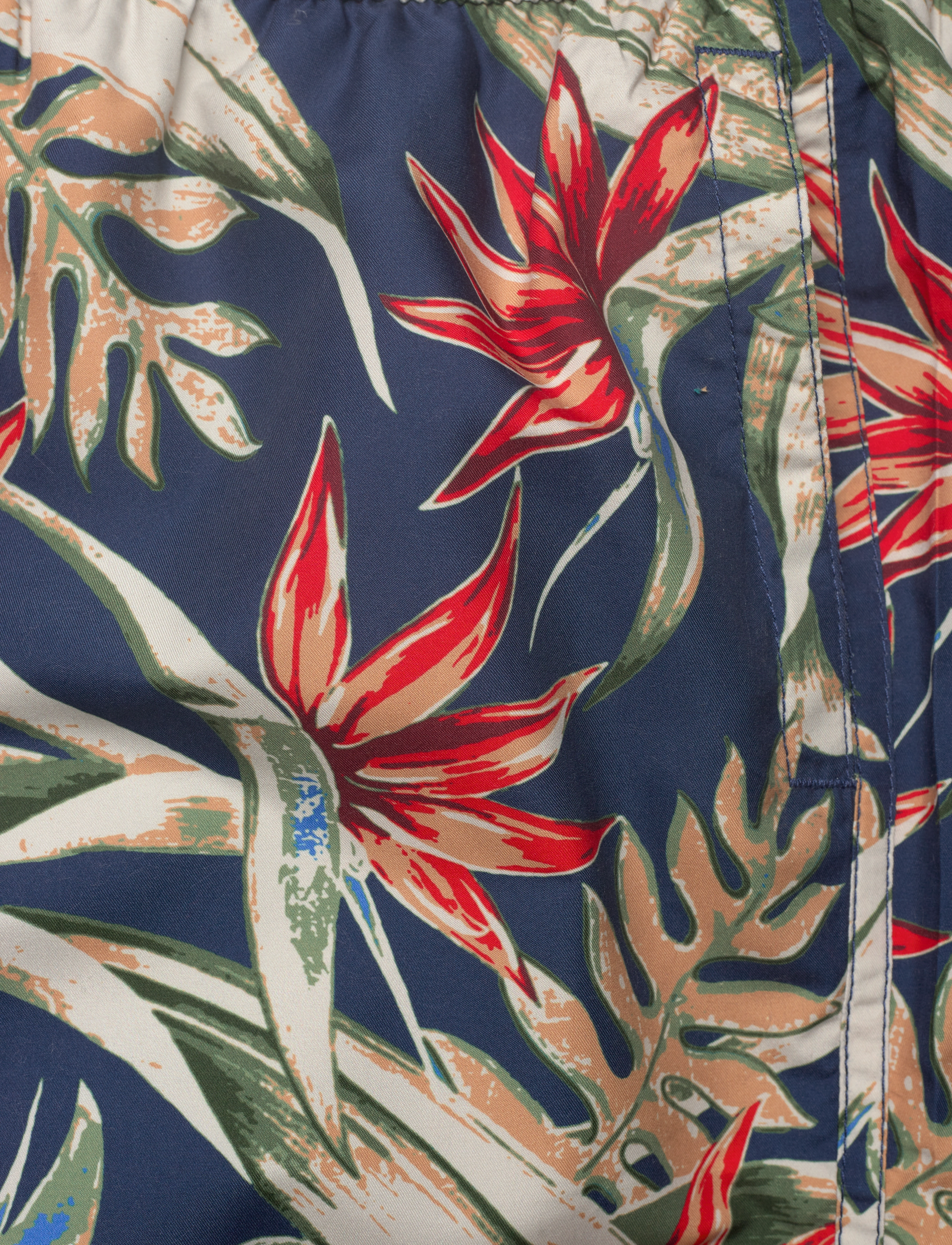 Superdry - HAWAIIAN PRINT 16 SWIM SHORT - badehose - bird of paradise navy - 3