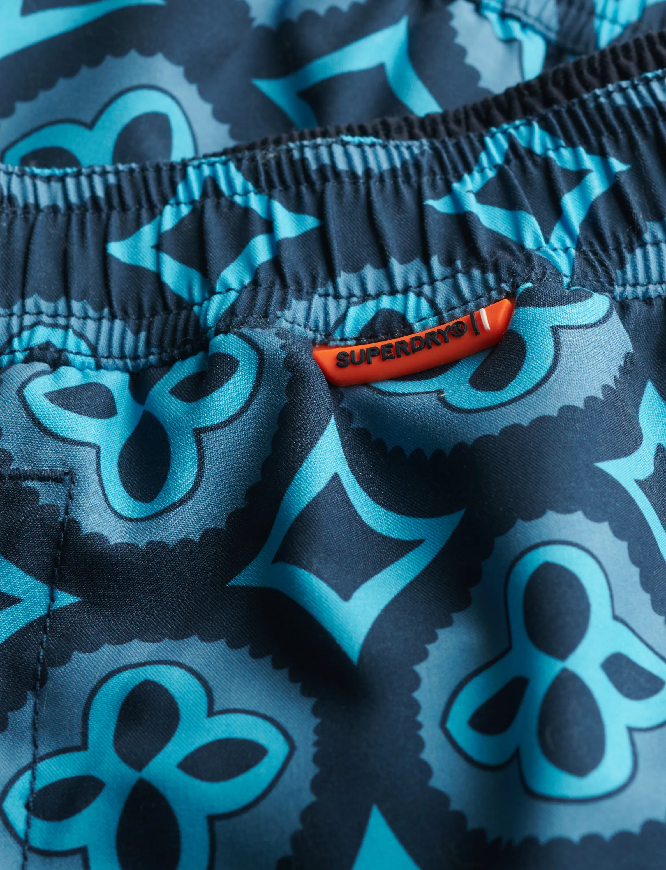 Superdry - TILE PRINT 16 SWIM SHORT - laveste priser - talavera tile blue - 3