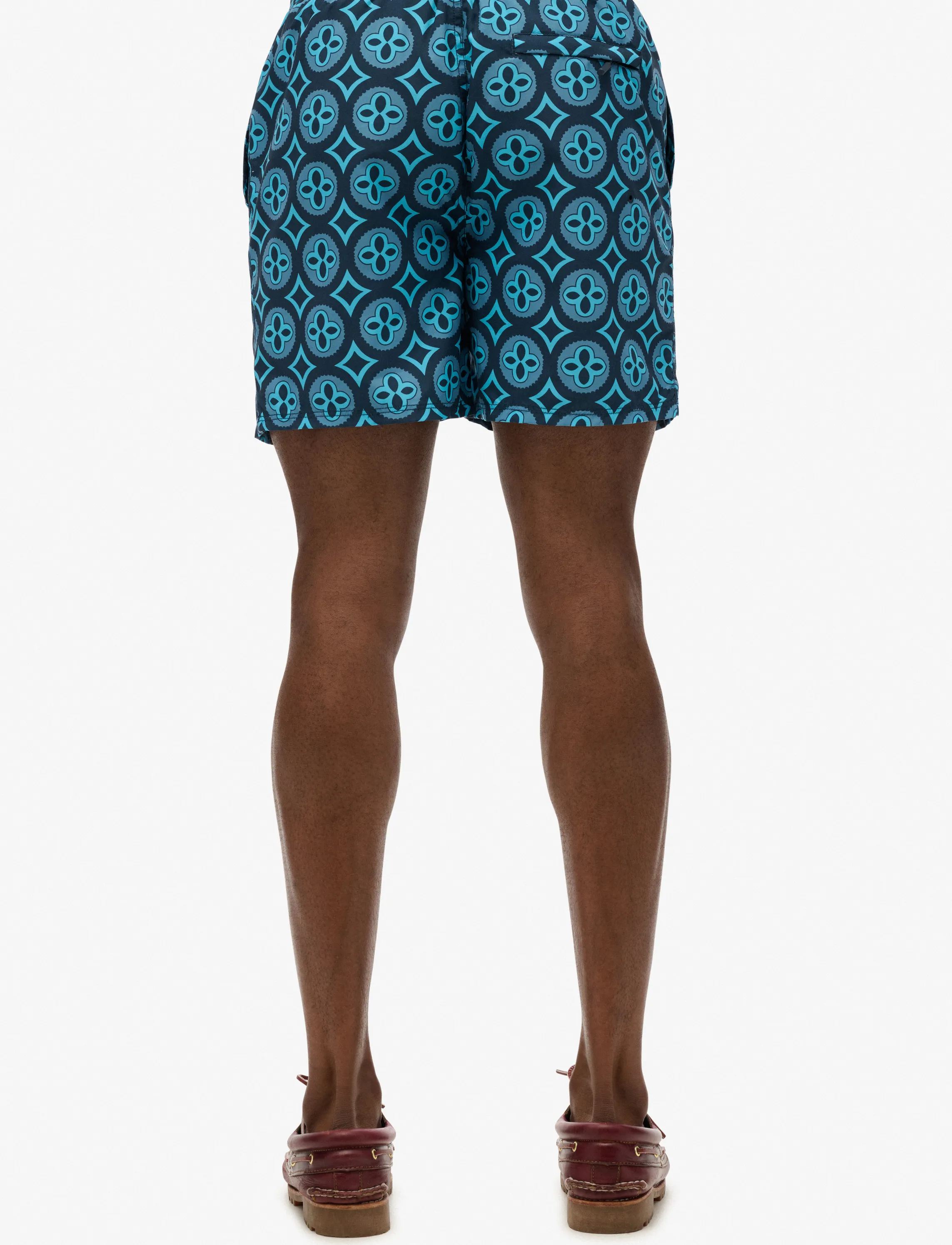 Superdry - TILE PRINT 16 SWIM SHORT - laveste priser - talavera tile blue - 5