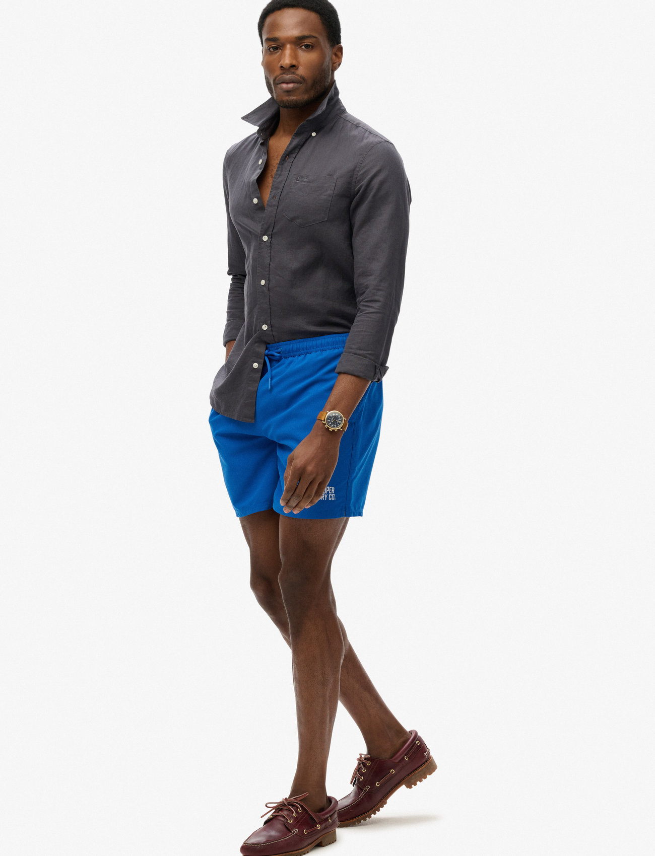 ESSENTIAL 16 SWIM SHORT VOLTAGE BLUE