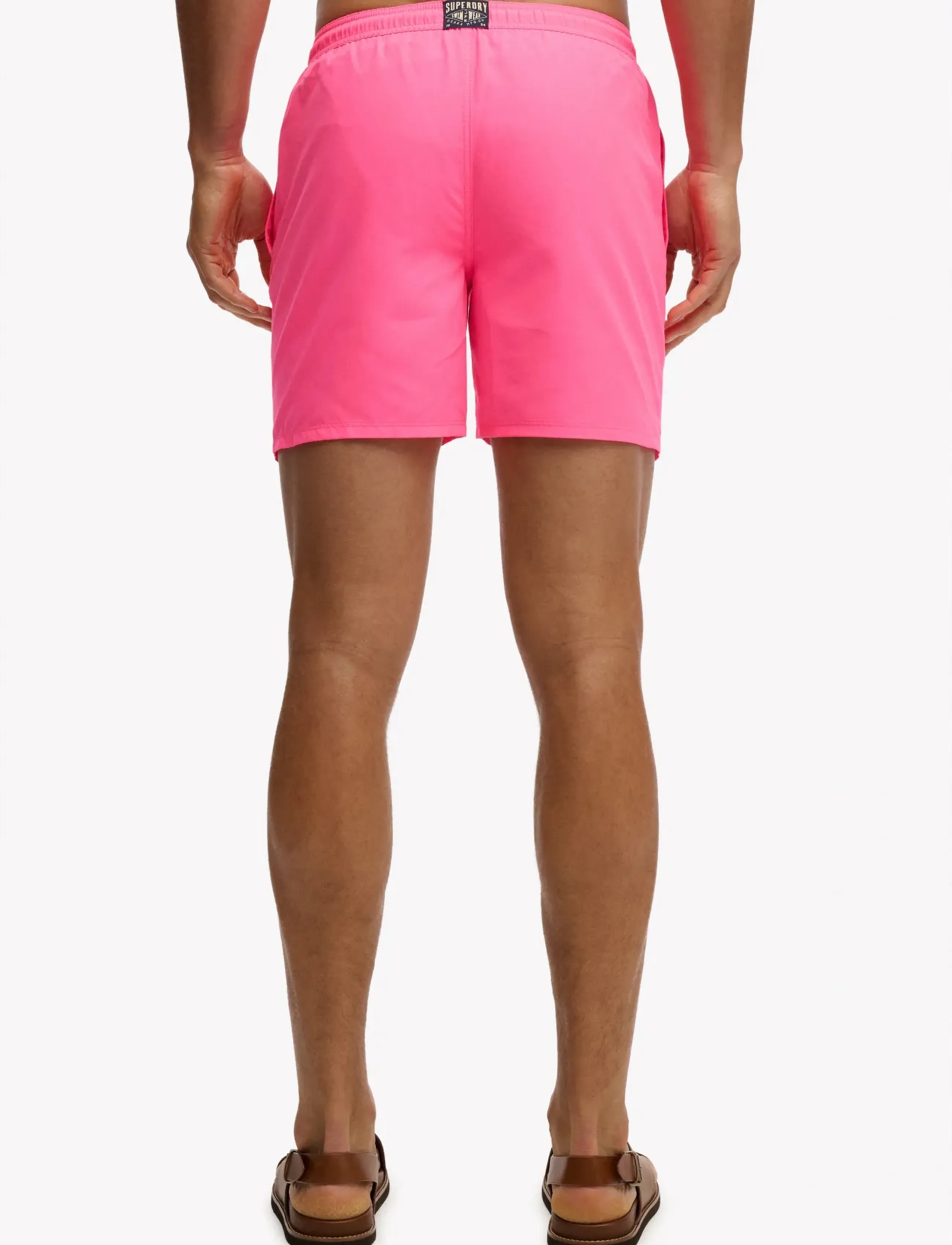 Superdry - ESSENTIAL 16 SWIM SHORT - ujumispüksid - fluro pink - 4