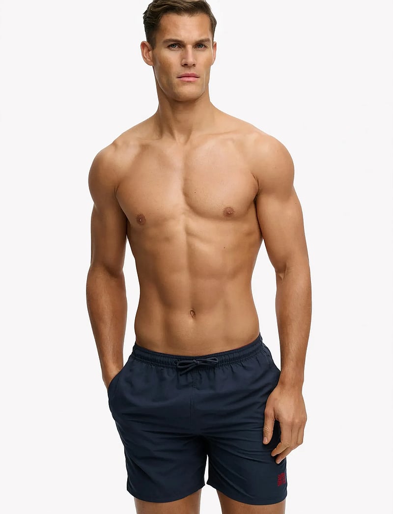 Superdry - ESSENTIAL 16 SWIM SHORT - badeshortser - nautical navy - 0