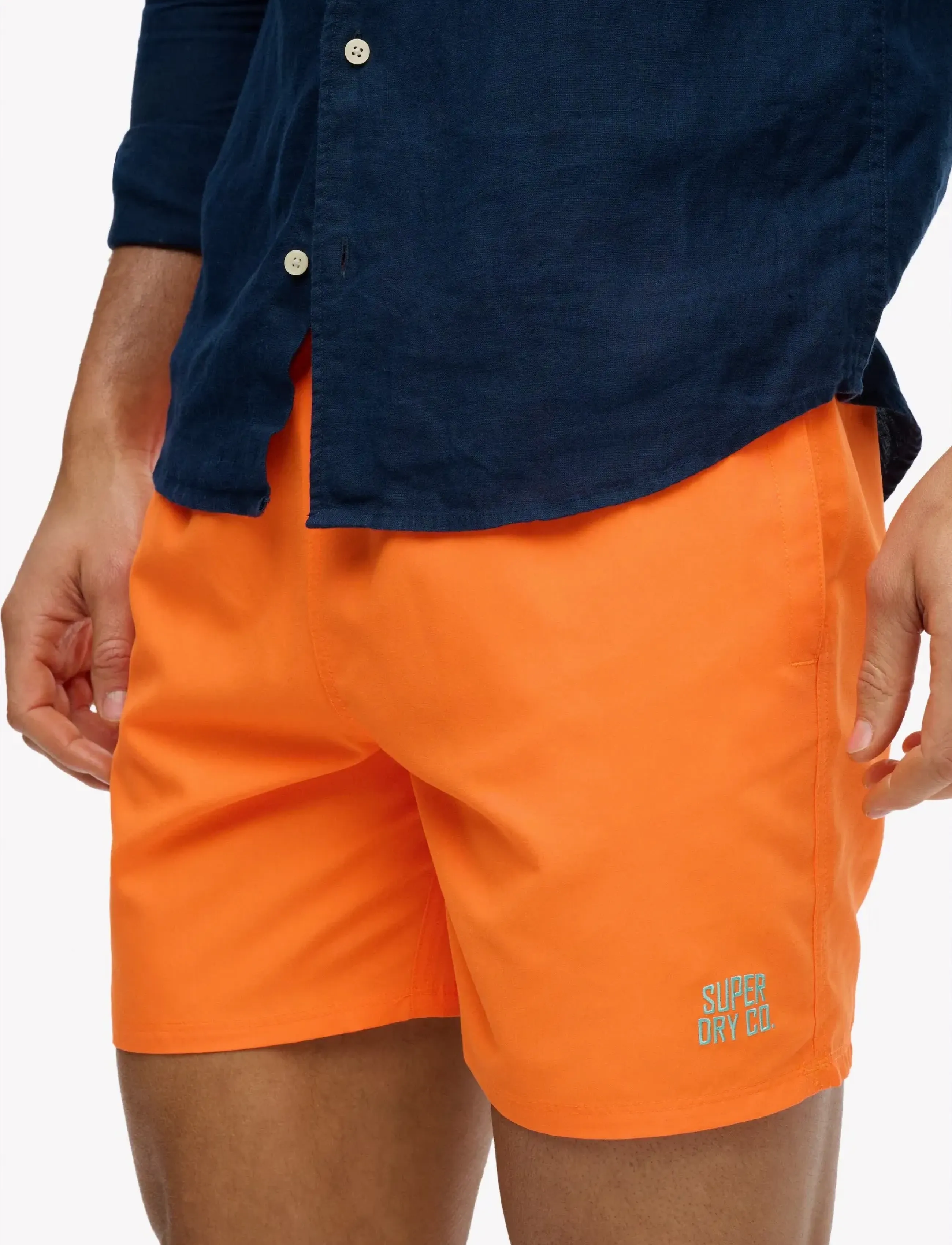 Superdry ESSENTIAL 16 SWIM SHORT - Tänavastiil - ORANGE SORBET / orange