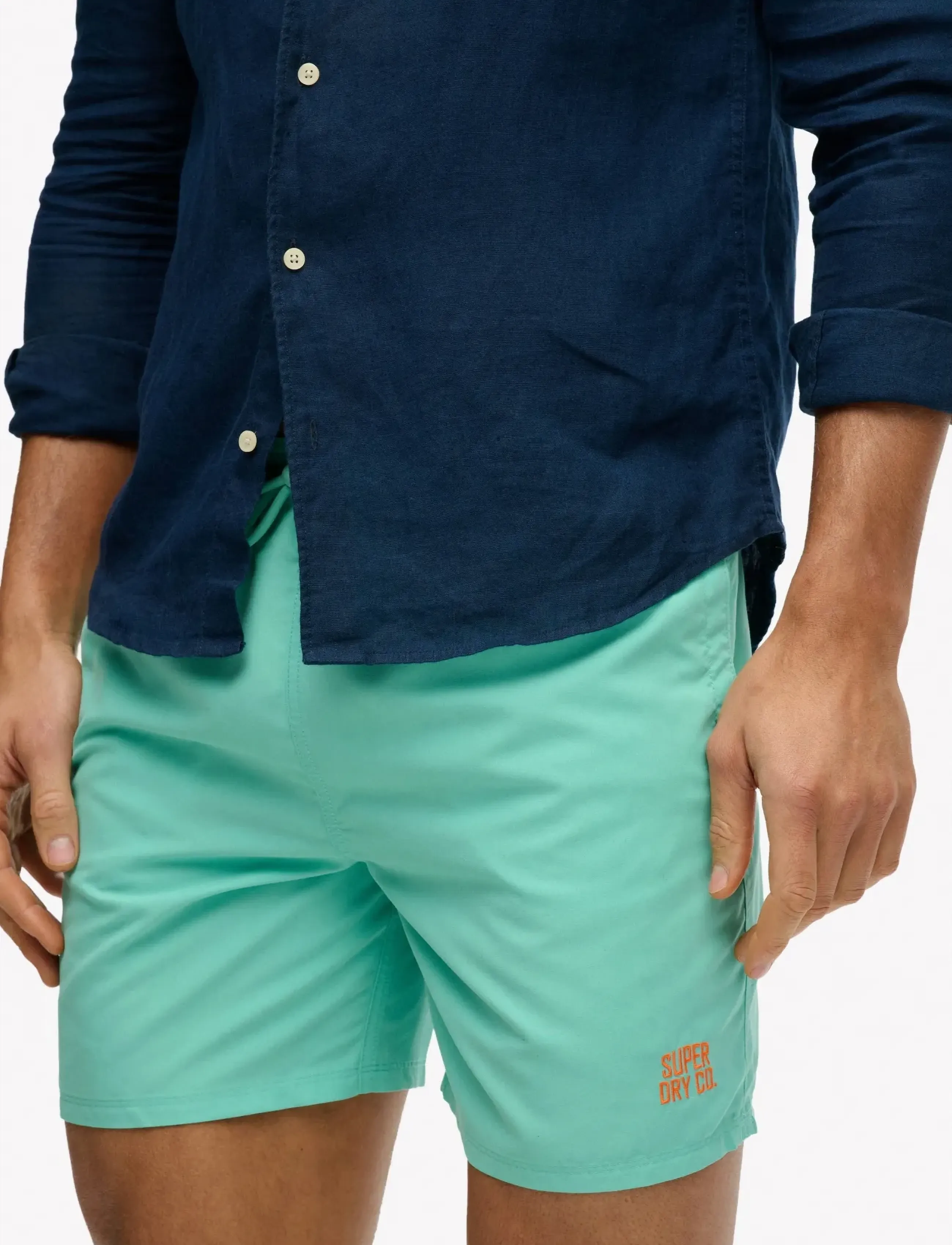 Superdry ESSENTIAL 16 SWIM SHORT - Bademode - SKATE MINT / green