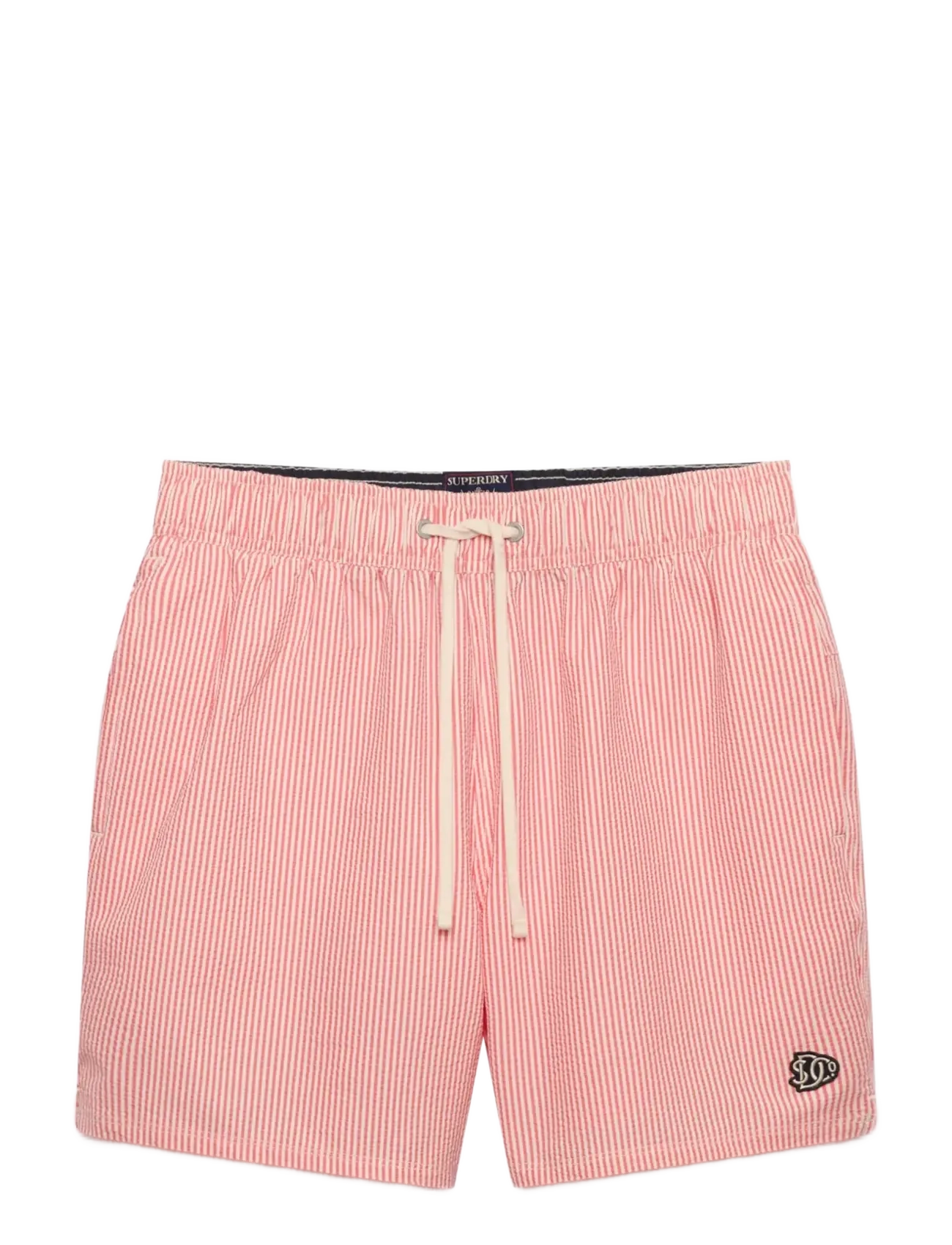 SUGAR CORAL/WHITE THIN STRIPE