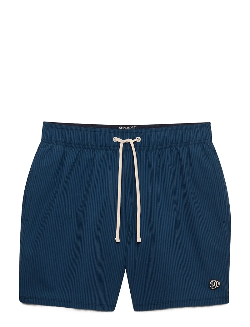 Superdry - SEER SUCKER 15 SWIM SHORT - swim shorts - atlantic nvy/blue bottle strpe - 1