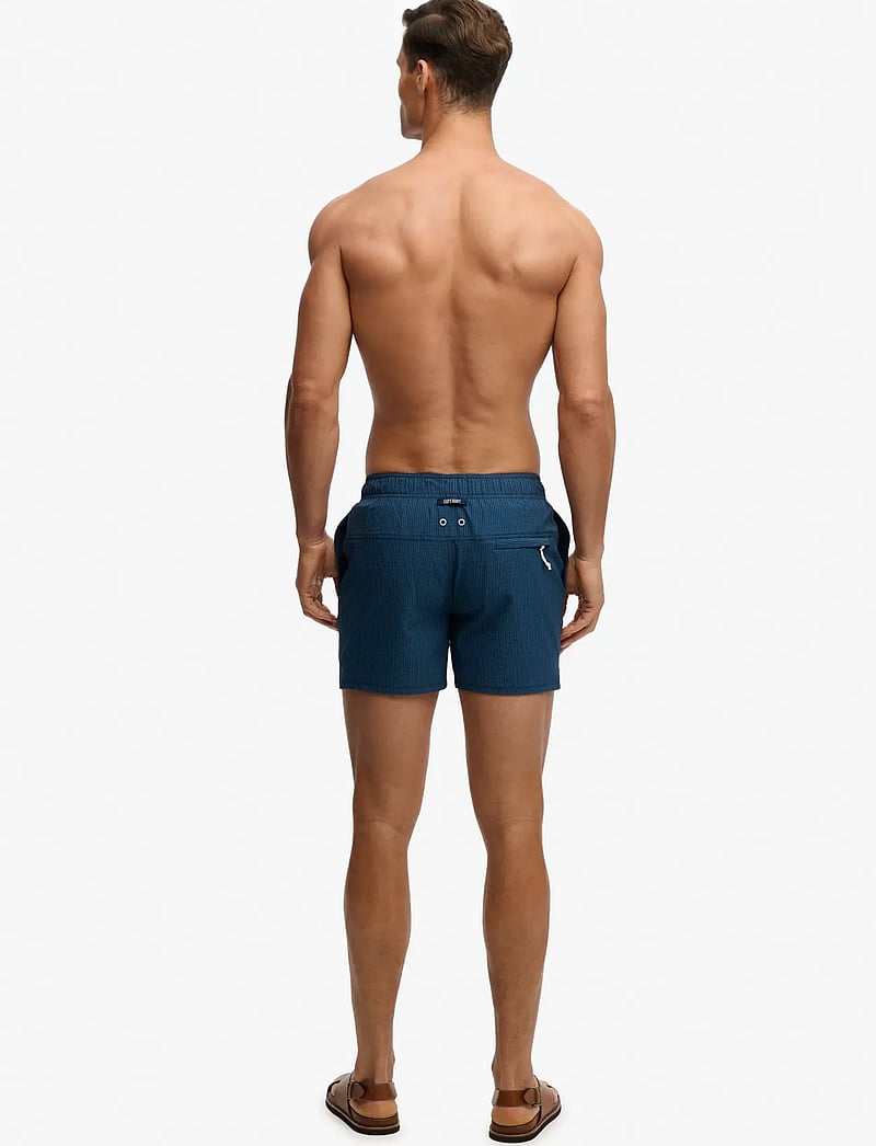 Superdry - SEER SUCKER 15 SWIM SHORT - swim shorts - atlantic nvy/blue bottle strpe - 5