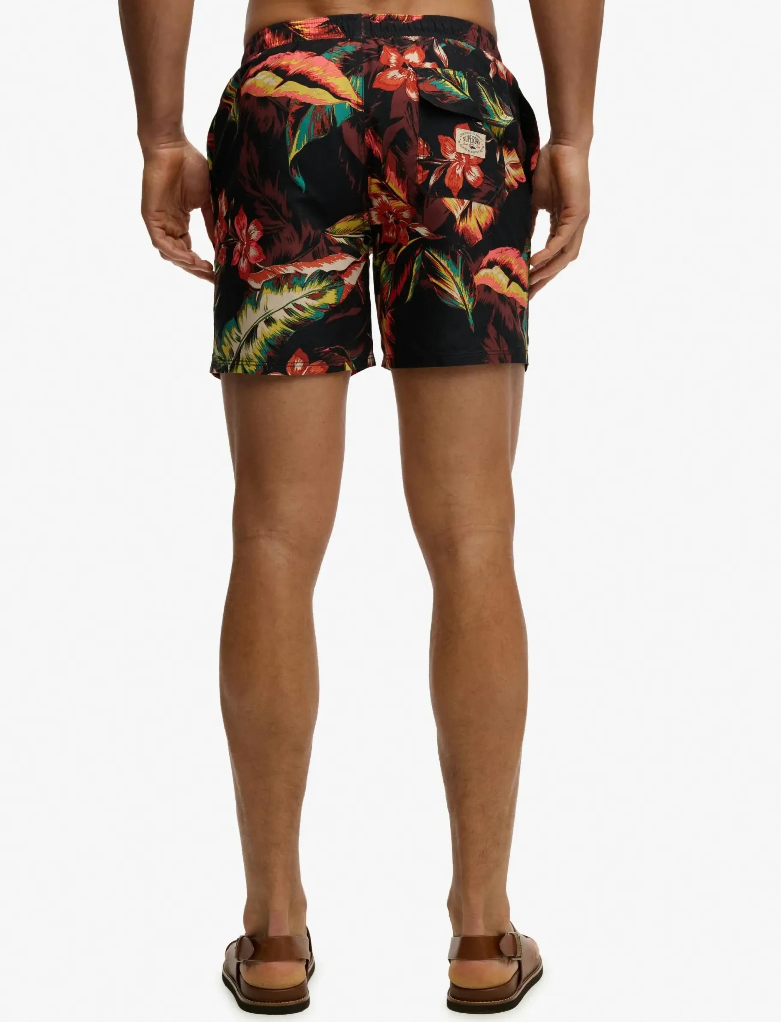 Superdry Hawaiian Print 16 Swim Short casual shorts herr – bild 2