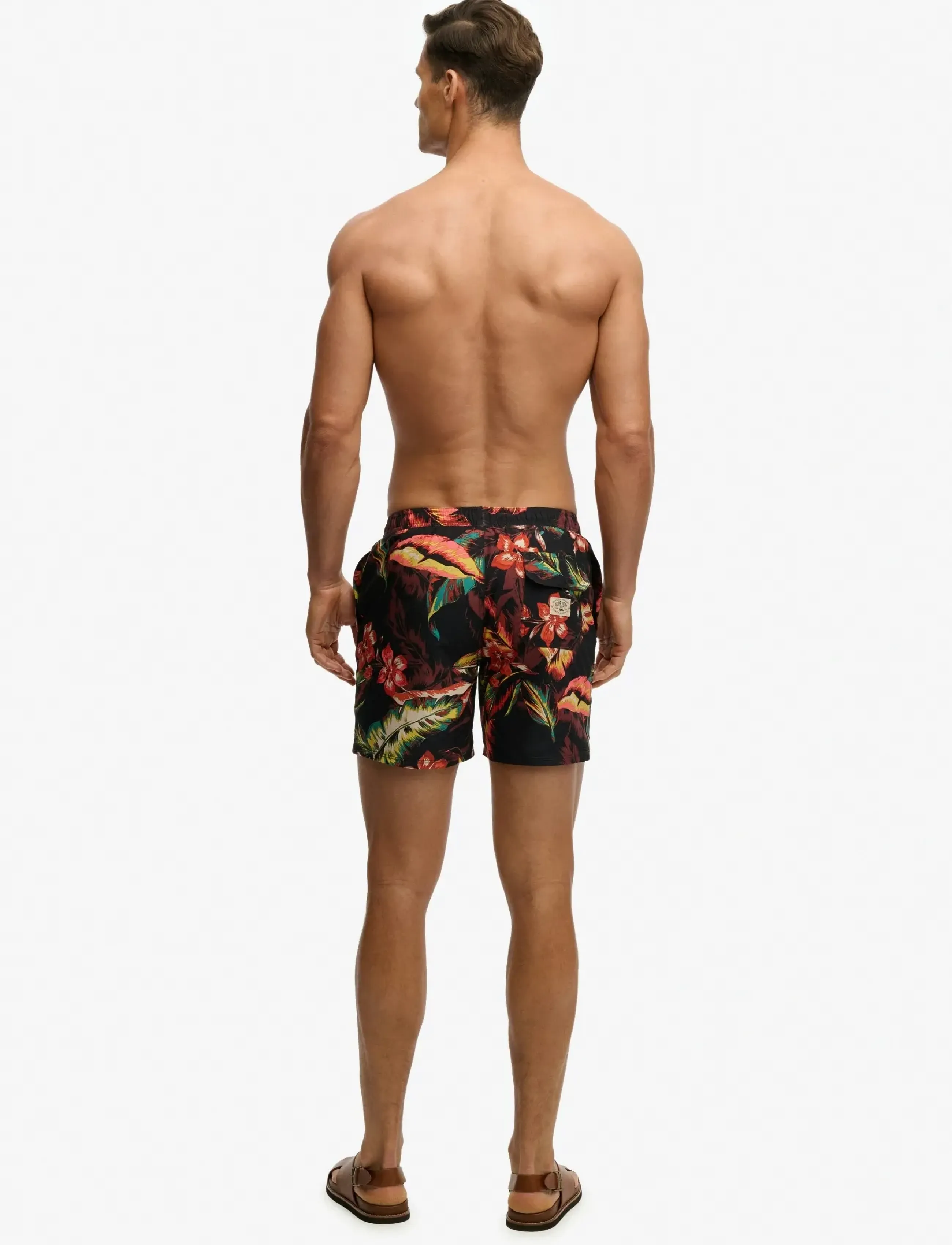 Superdry Hawaiian Print 16 Swim Short casual shorts herr – bild 8