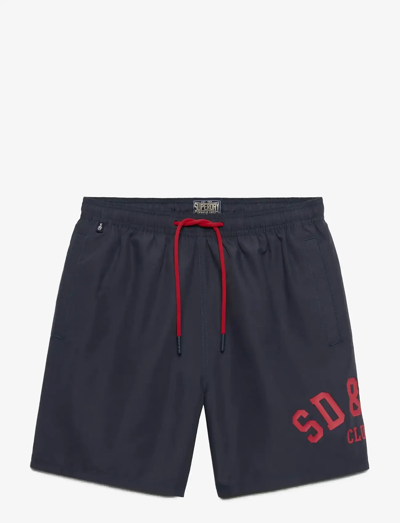 Superdry - PRINTED LOGO 16 SWIM SHORT - badehose - eclipse navy - 1