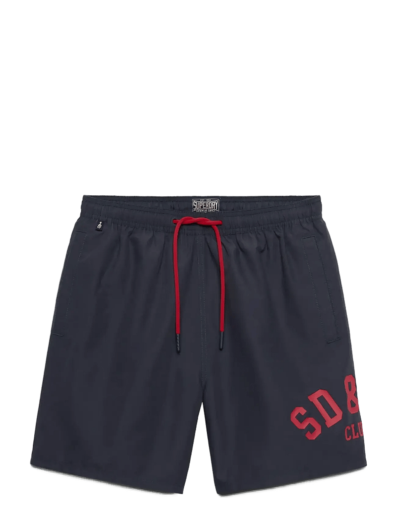 Superdry - PRINTED LOGO 16 SWIM SHORT - badehose - eclipse navy - 1