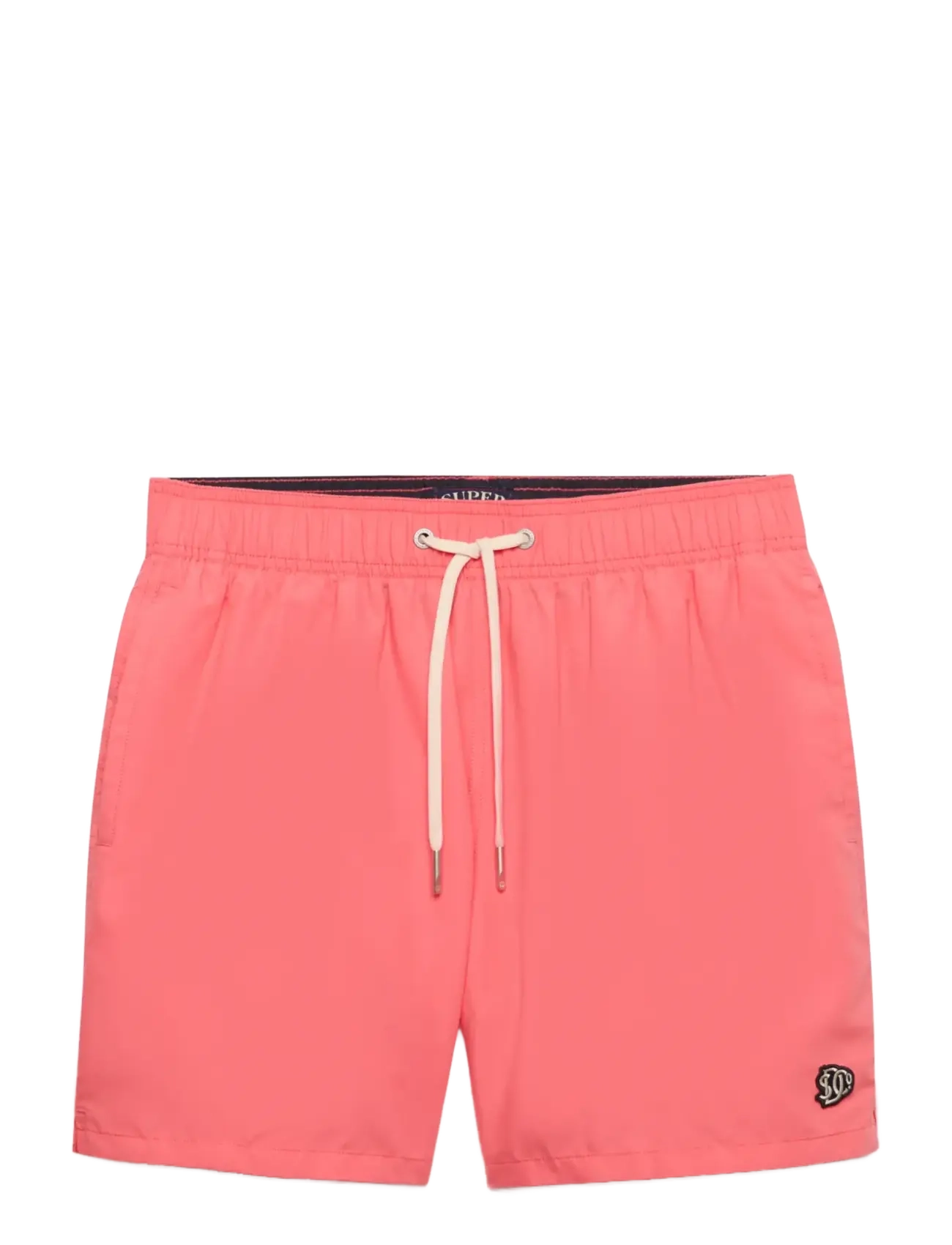 Superdry EMBROIDERED LOGO 15 SWIM SHORT - Kleding - SUGAR CORAL / coral
