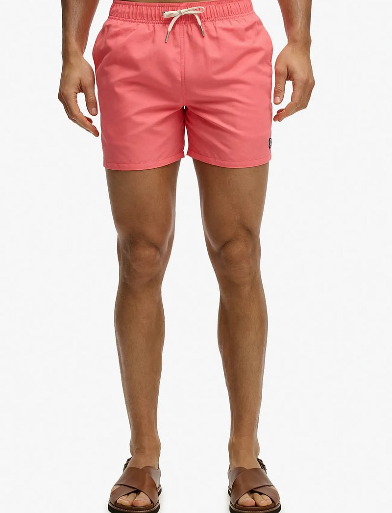 Superdry - EMBROIDERED LOGO 15 SWIM SHORT - badeshorts - sugar coral - 2