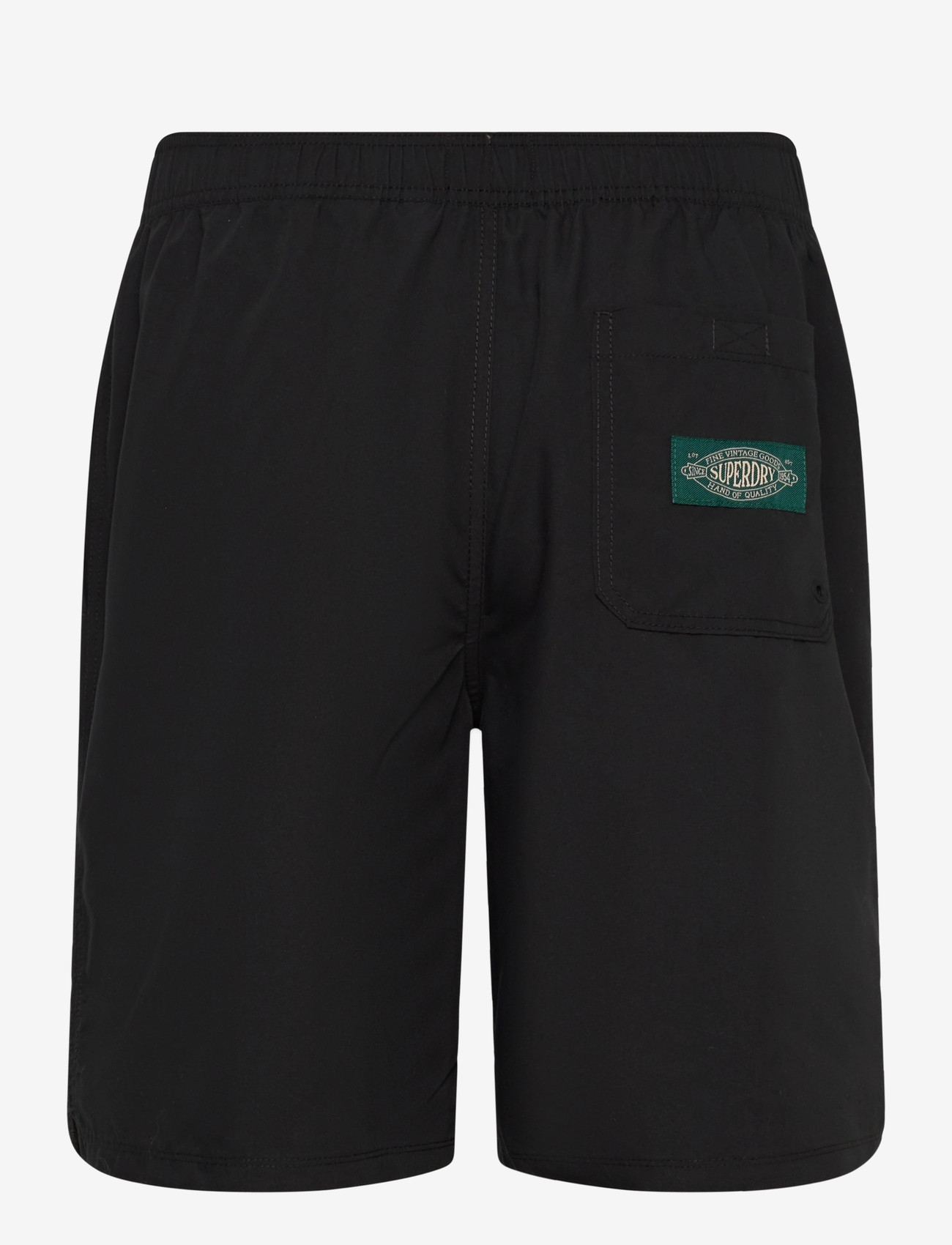 Superdry - LOGO 19 BOARDSHORT - badehosen - black - 2