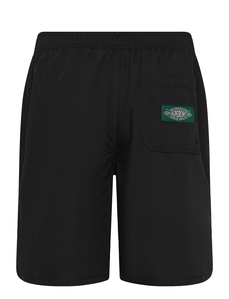 Superdry - LOGO 19 BOARDSHORT - lühikesed ujumispüksid - black - 2
