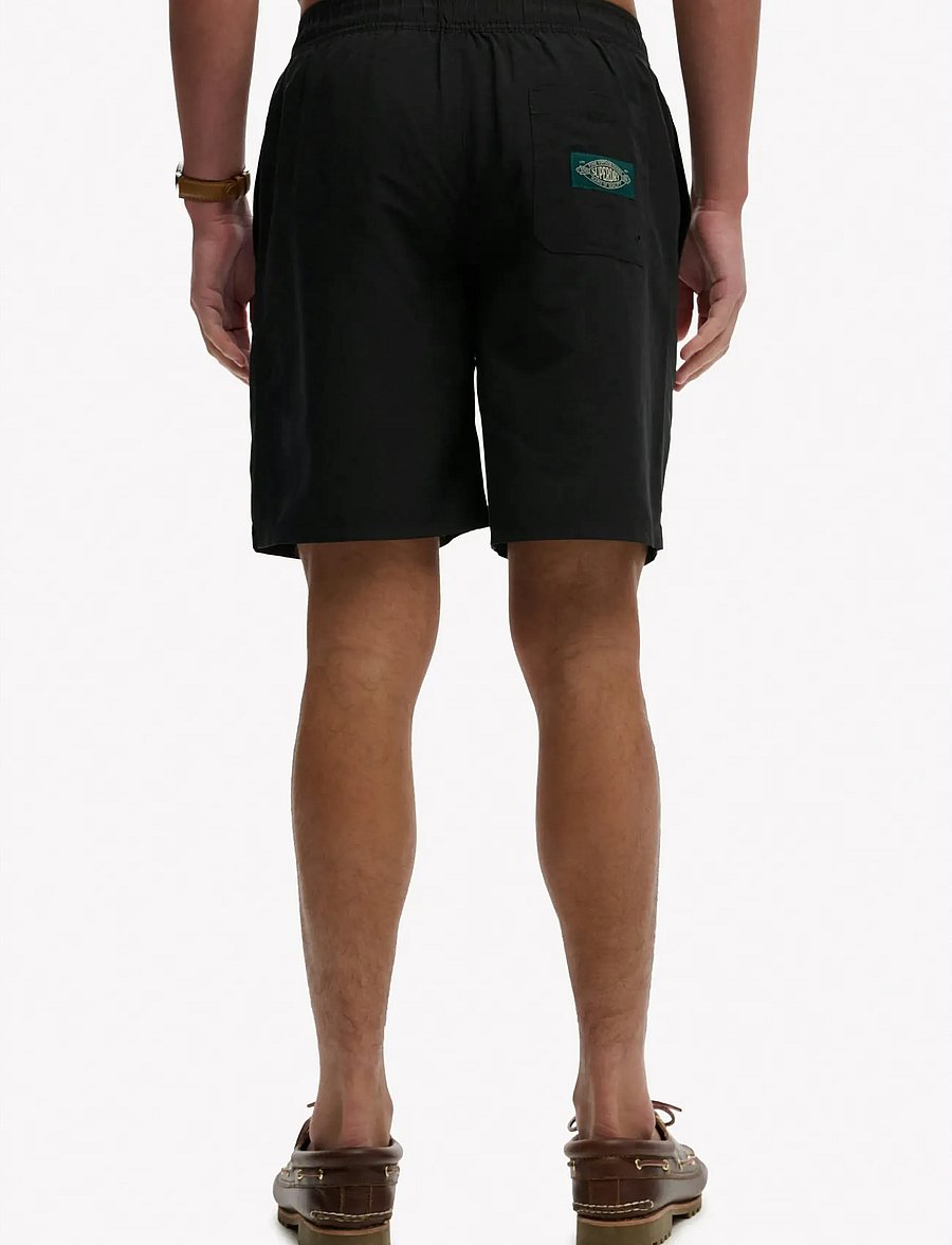 Superdry - LOGO 19 BOARDSHORT - lühikesed ujumispüksid - black - 4