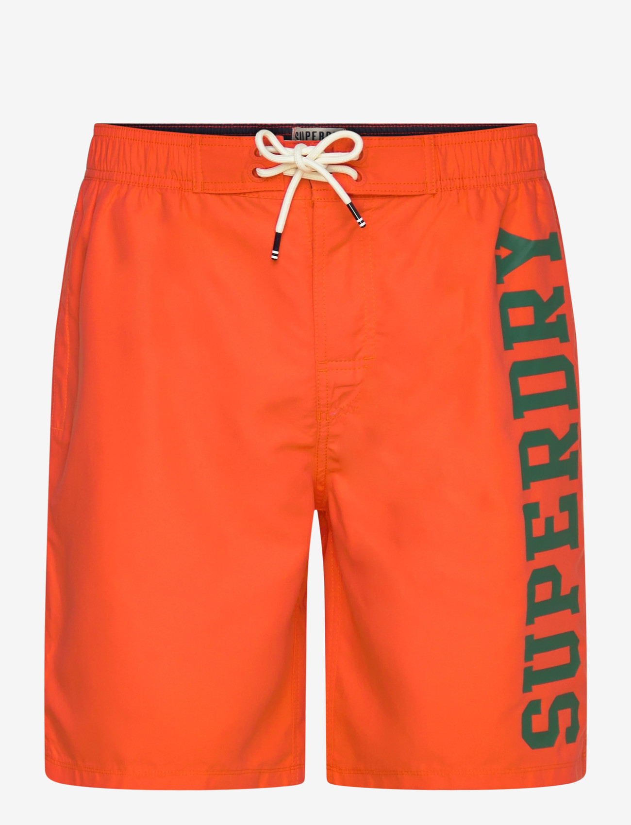 Superdry - LOGO 19 BOARDSHORT - badebukser - bold orange - 1