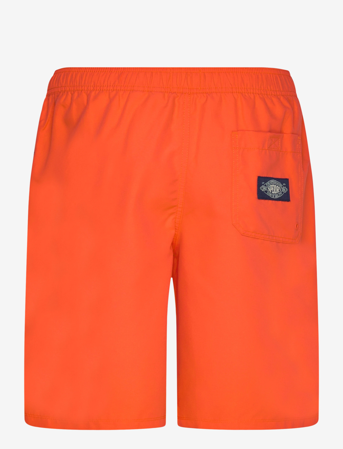 Superdry - LOGO 19 BOARDSHORT - badebukser - bold orange - 2