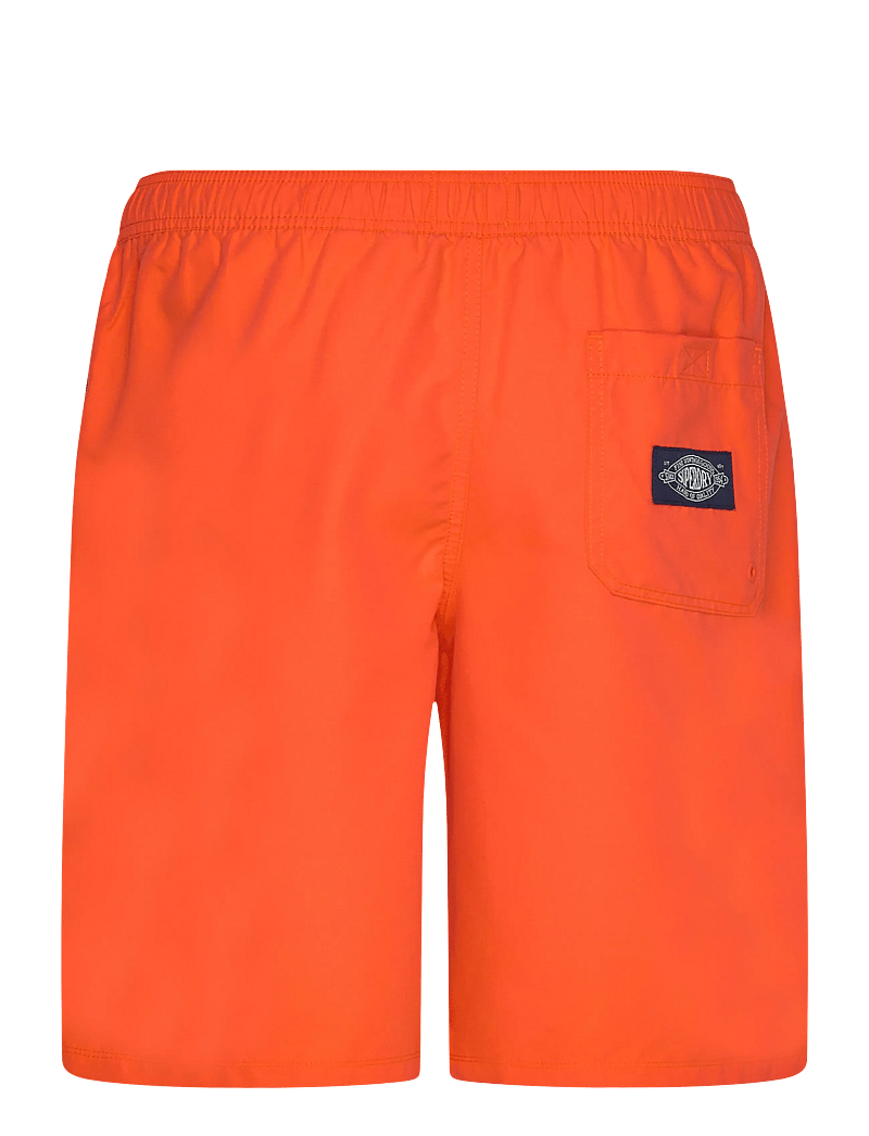 Superdry - LOGO 19 BOARDSHORT - badebukser - bold orange - 2