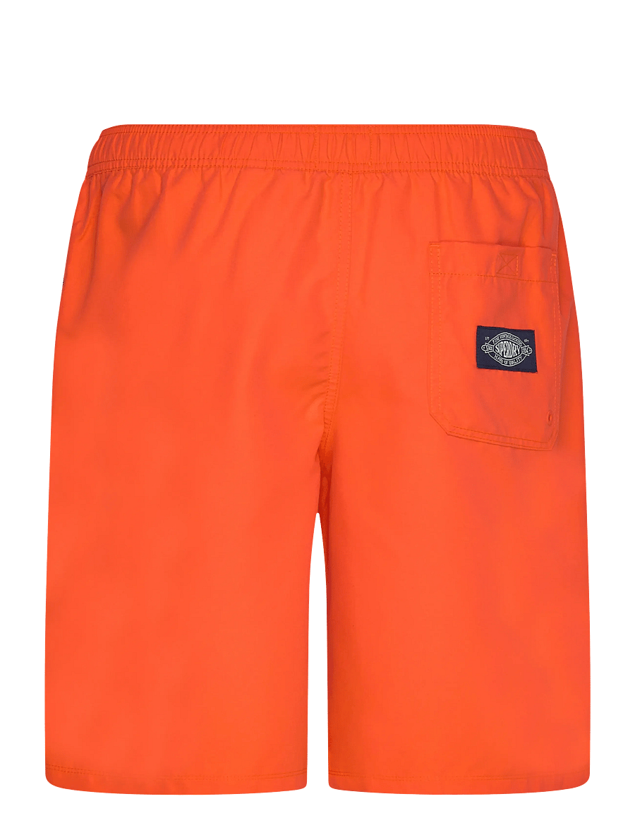 Superdry - LOGO 19 BOARDSHORT - lühikesed ujumispüksid - bold orange - 2