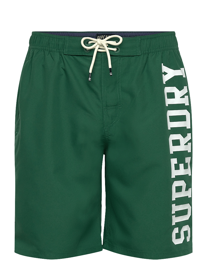 Superdry - LOGO 19 BOARDSHORT - badbyxor - hunter green - 1