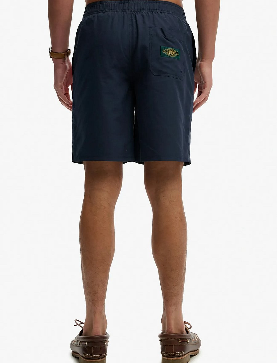 Superdry - LOGO 19 BOARDSHORT - lühikesed ujumispüksid - nautical navy - 4