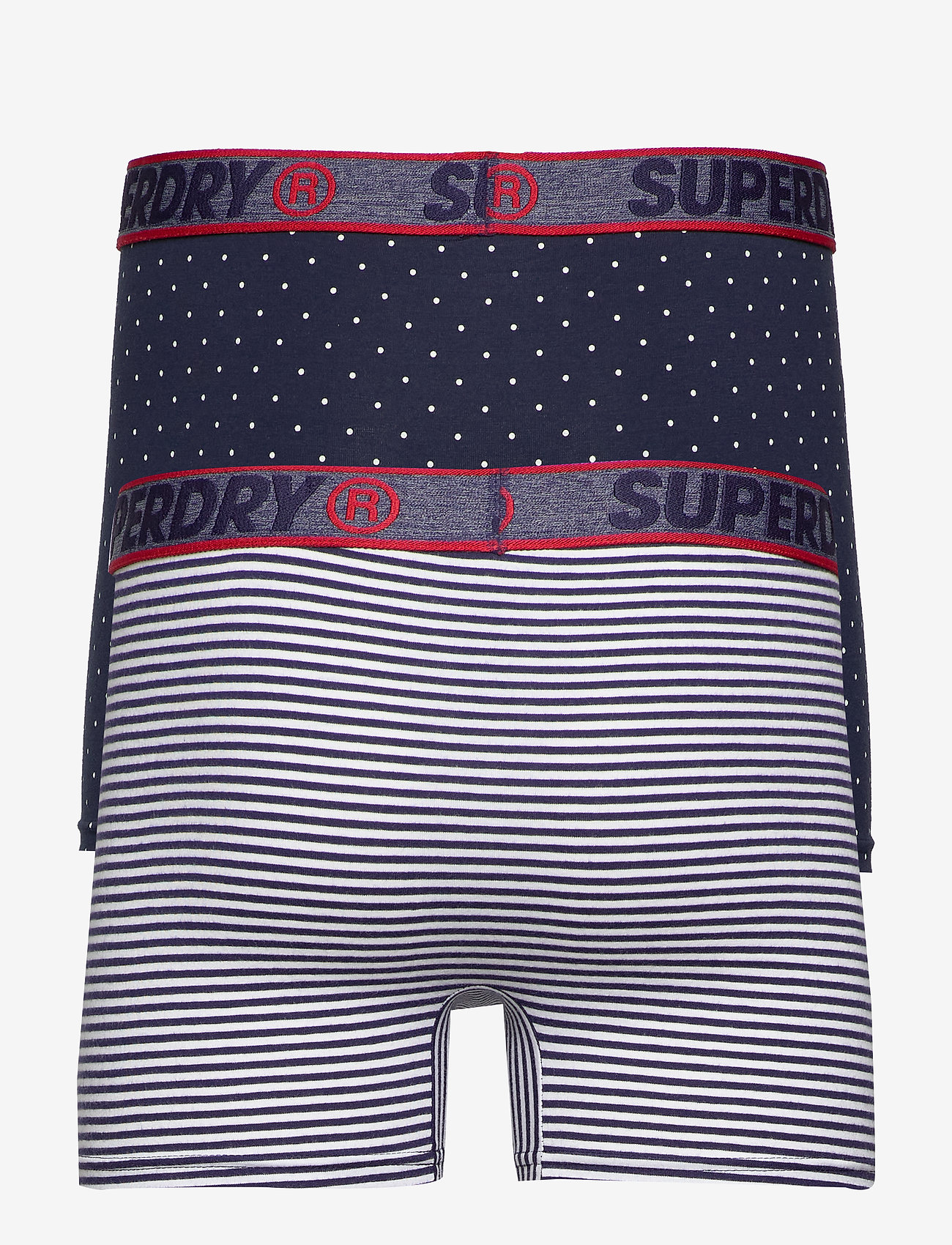Superdry - BOXER DOUBLE PACK - navy aop multipack - 1