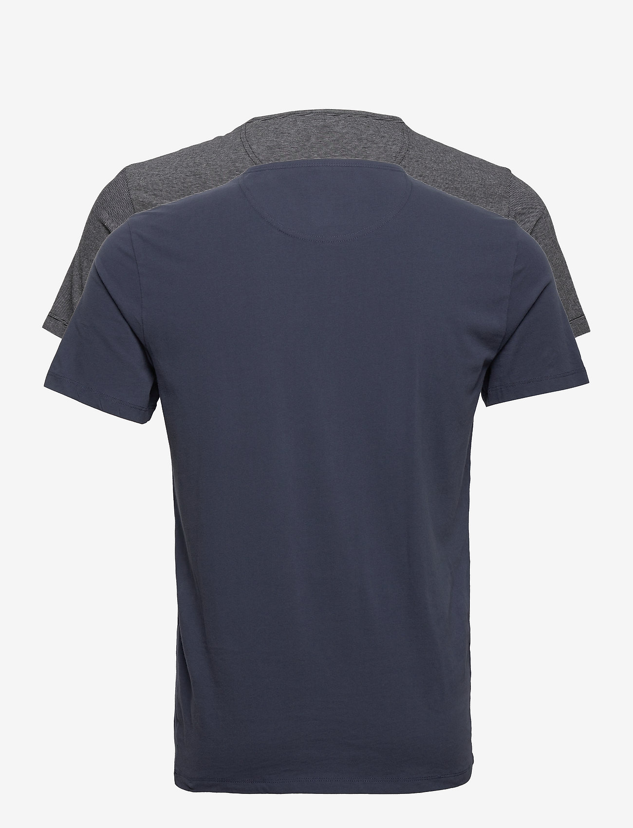Superdry - SDRY LAUNDRY SLIM TEE 2 PACK - laundry nvy/laundry blk feeder - 2