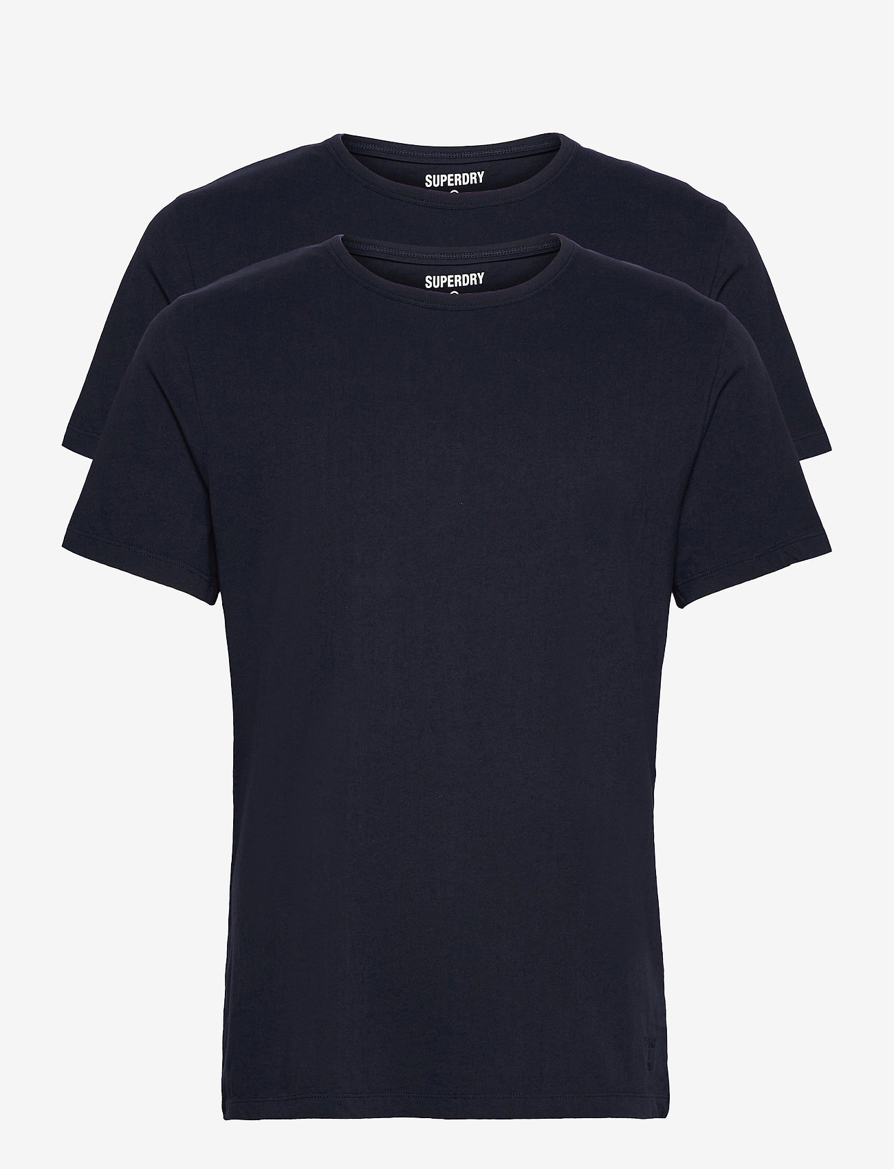 Superdry - SDRY LAUNDRY SLIM TEE 2 PACK - downhill navy - 0