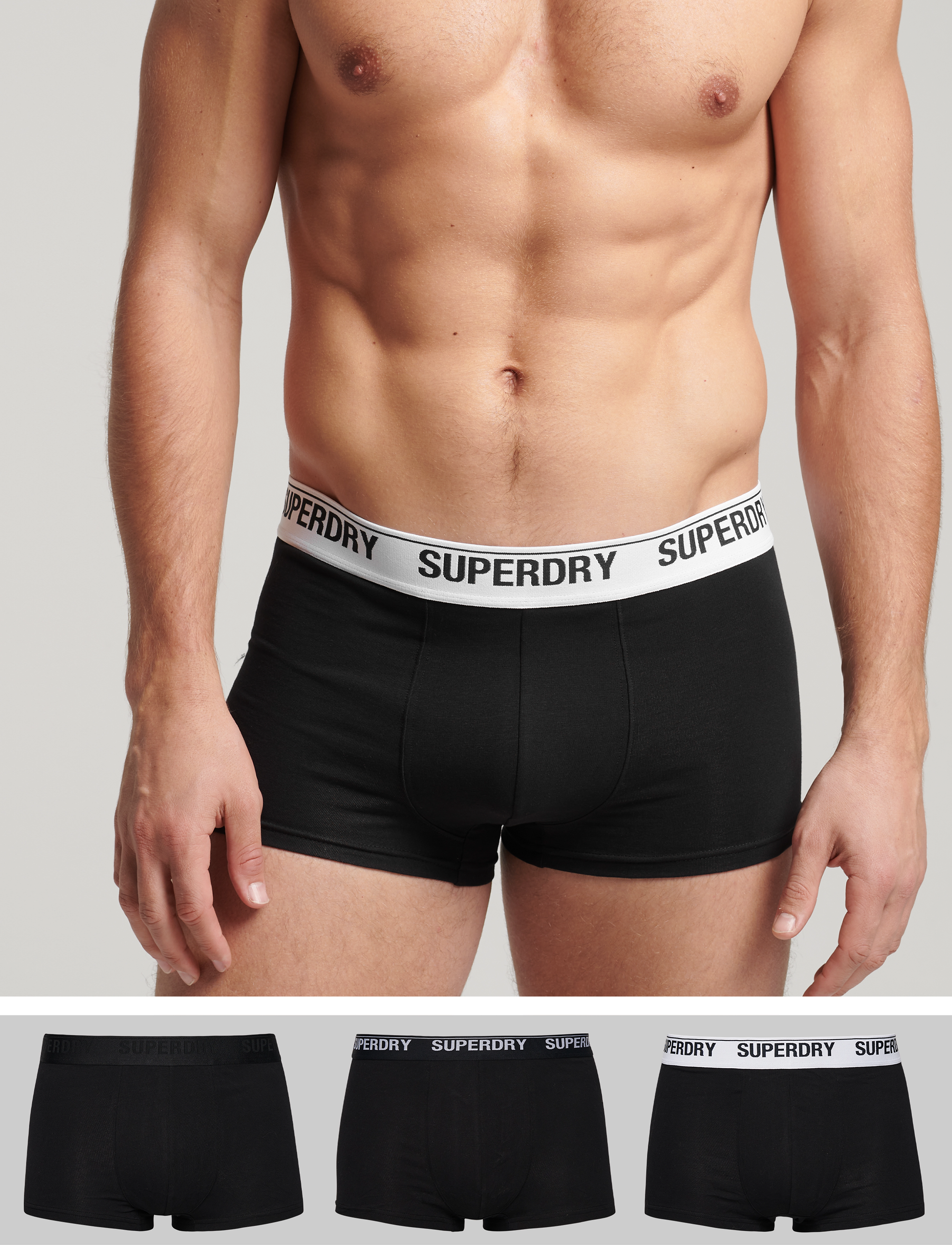 Superdry - TRUNK MULTI TRIPLE PACK - black mix - 1