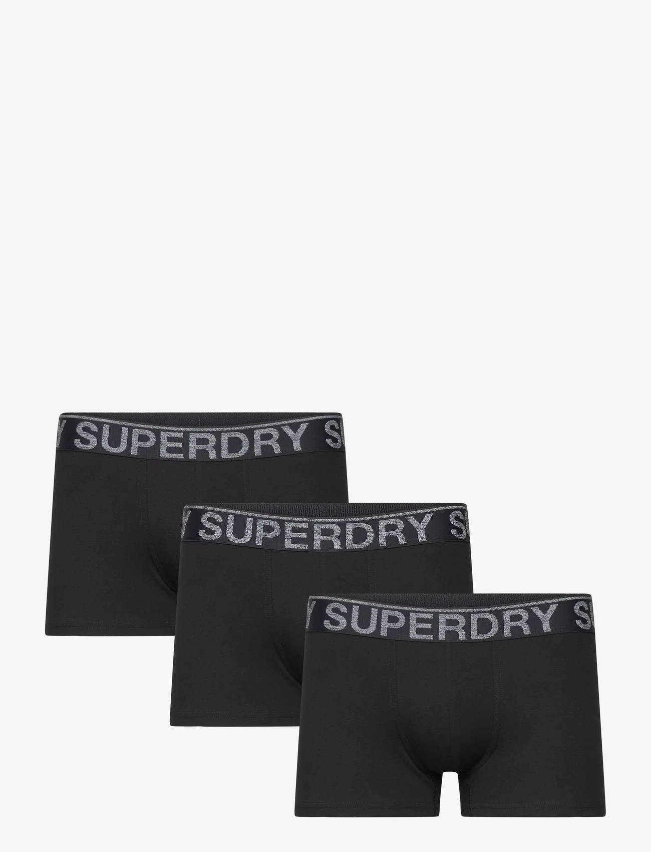 Superdry - TRUNK TRIPLE PACK - boxerkalsonger - black - 0
