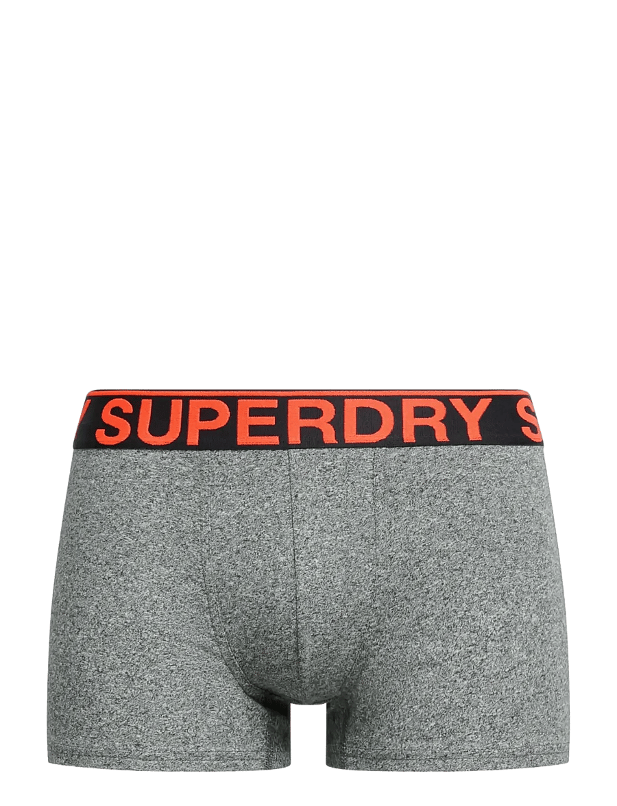 Superdry - TRUNK TRIPLE PACK - unterhosen im multipack - karst mega blck/blck/ornge mrl - 4