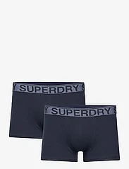 Superdry - TRUNK DOUBLE PACK - boxer briefs - eclipse navy - 0