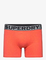 Superdry - BOXER TRIPLE PACK - boxer briefs - black/bright orange marl/noos grey marl - 2