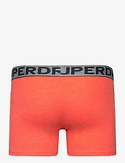 Superdry - BOXER TRIPLE PACK - boxer briefs - black/bright orange marl/noos grey marl - 3