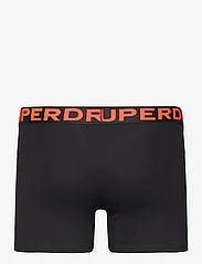 Superdry - BOXER TRIPLE PACK - boxer briefs - black/bright orange marl/noos grey marl - 5